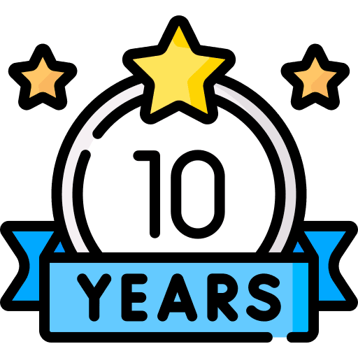 10+ Years Experience